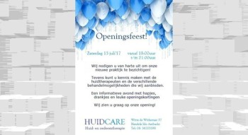 Openingsfeest Huidcare