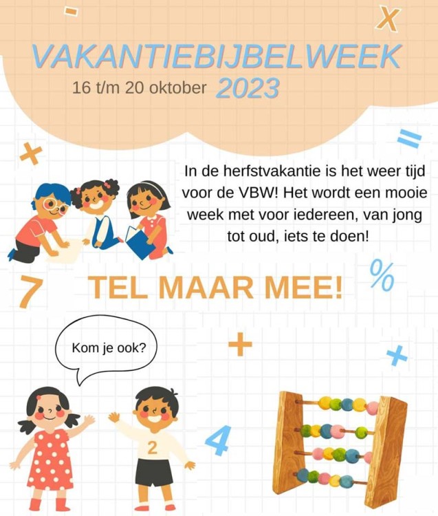 Vakantie Bijbel Week  (4-10 jaar)  dag 2