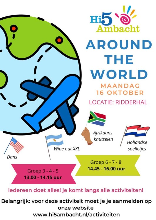 Vakantietopper: Aroud the World
