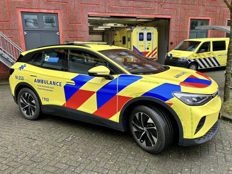 Rapid Responder: eerste elektrische auto Ambulancedienst