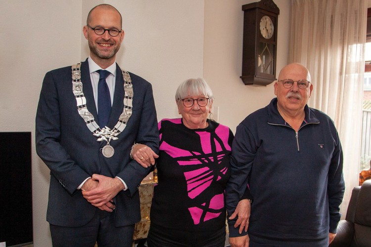 Echtpaar Spruit-De Haan 50 jaar getrouwd