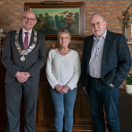 Echtpaar Brussaard-de Vet 50 jaar getrouwd