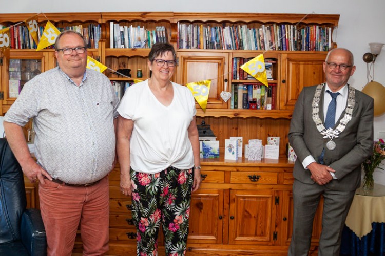 Echtpaar Otto-Van Oostrum  50 jaar getrouwd
