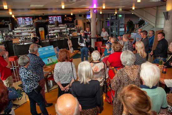 Aftrap nieuwe seizoen Kunstcafé Drechtsteden
