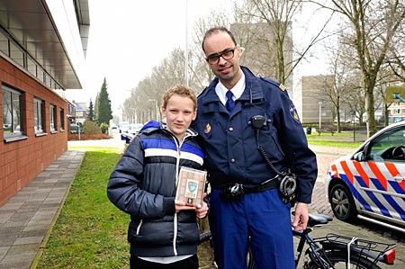 2000e Twitter Follower voor hoofdagent Dirk Jan Grootenboer
