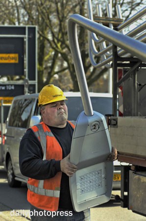 Nieuwe LED-straatverlichting