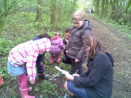 Leerlingen van de Kon, Wilhelminaschool Ontdekken de Heerjansdamse natuur