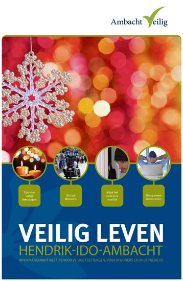 'Veilig Leven Krant' valt deze week op de mat