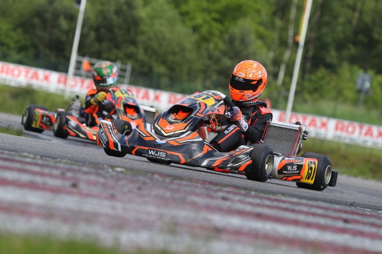 Talent Tom Alderliesten flikt het weer: podiumplaats in GK4 Kart Series