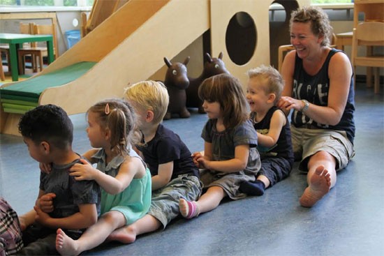 Peuters De Meander dansen en ontspannen
