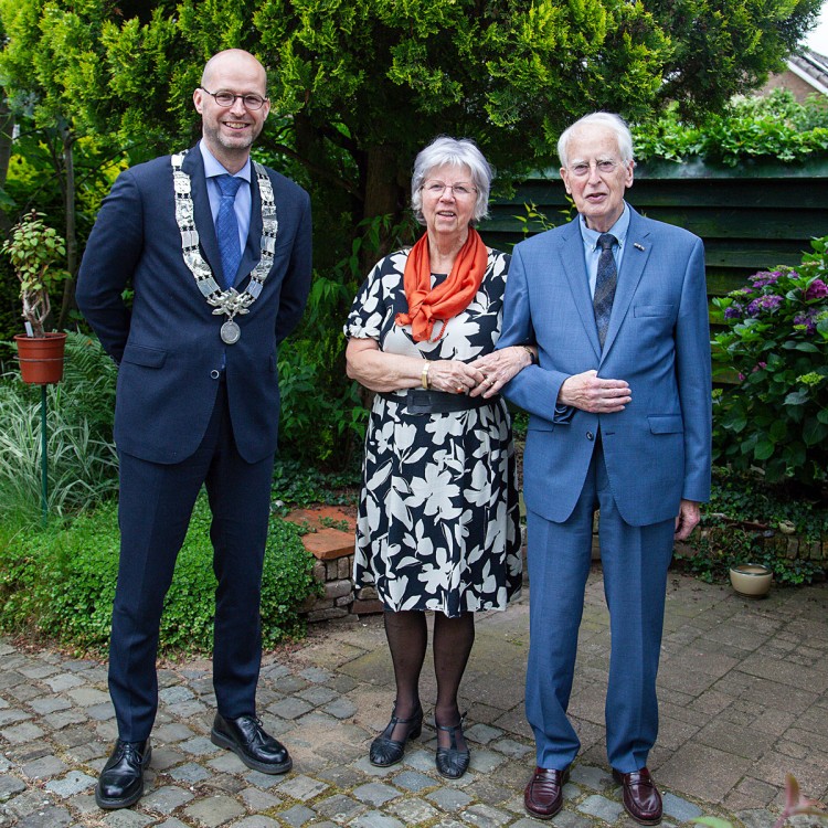 Echtpaar Groeneveld-Bijsterveld 60 jaar getrouwd