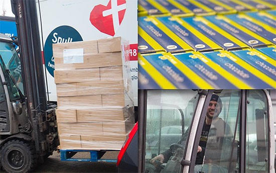 Plus supermarkt schenkt 4000 chocoladeletters aan Nieuwe Hoop