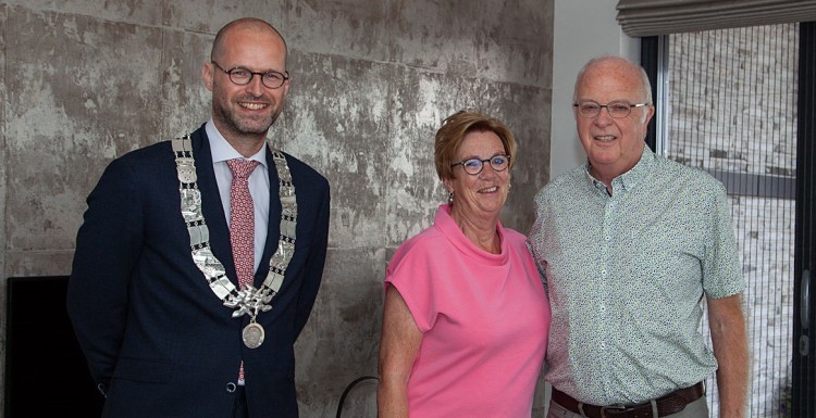 Echtpaar De Jong-Slagboom 50 jaar getrouwd