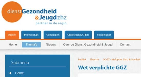 Wet verplichte GGZ gaat in op 1 januari