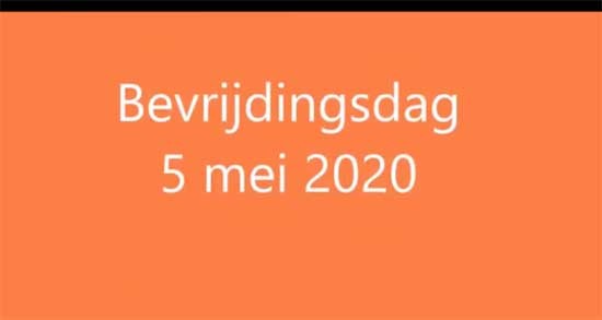 Bevrijdingsdag 5 mei 202