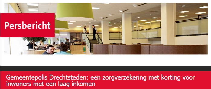 Gemeentepolis Drechtsteden: een zorgverzekering met korting voor inwoners met een laag inkomen