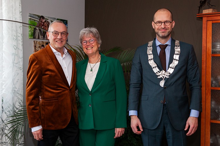 Echtpaar Koster-de Graaf 50 jaar getrouwd