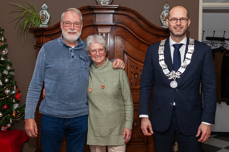 Echtpaar Morks-de Jong 50 jaar getrouwd