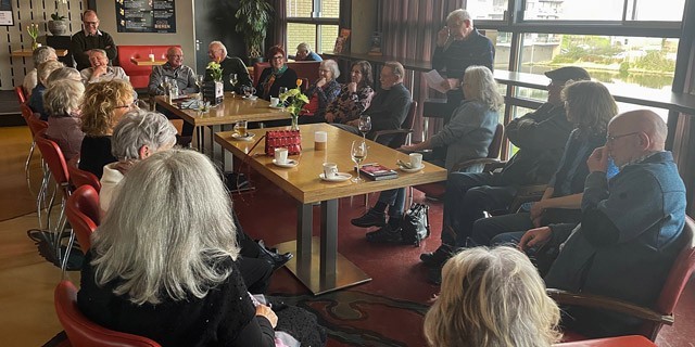 Geslaagde bijeenkomst Kunstcafé