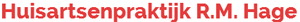Logo Huisartsenpraktijk R.M. Hage