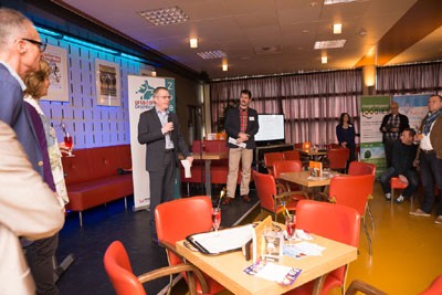 'Open Coffee' ochtend in gebouw Cascade