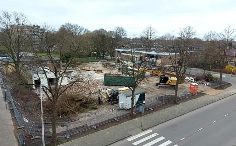 Asbest gevonden in Willem de Zwijgerschool: sloop gepauzeerd