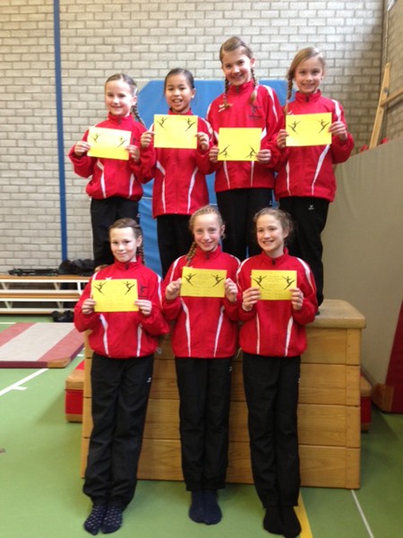 Teams Olympia halen finale Rayon Turn Toernooi