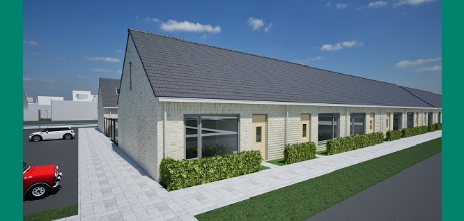 Bouw van twaalf seniorenwoningen Volgerlanden; oplevering medio 2026