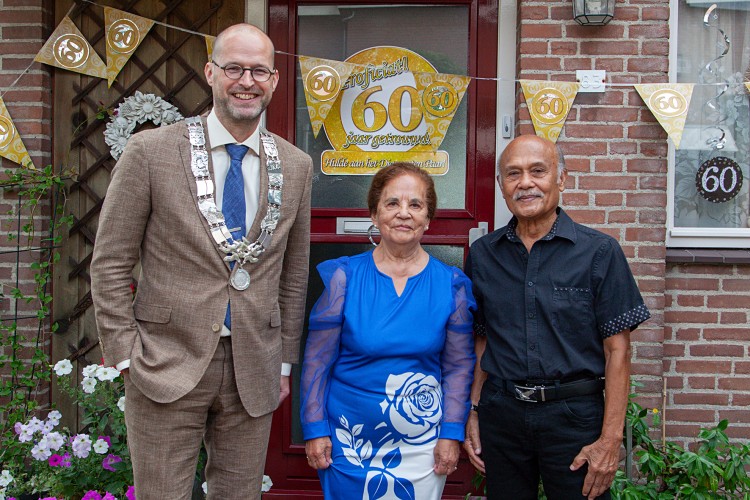 Echtpaar Voll-Voll 60 jaar getrouwd