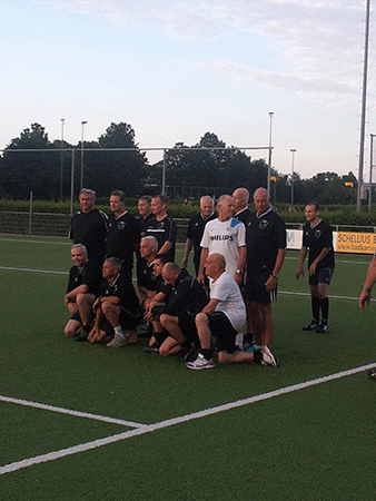 Feestelijke eerste training SV Drechtsteden bij ASWH