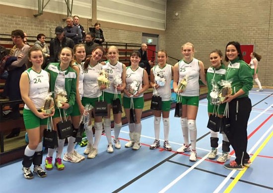 Meisjes Vollido kampioen