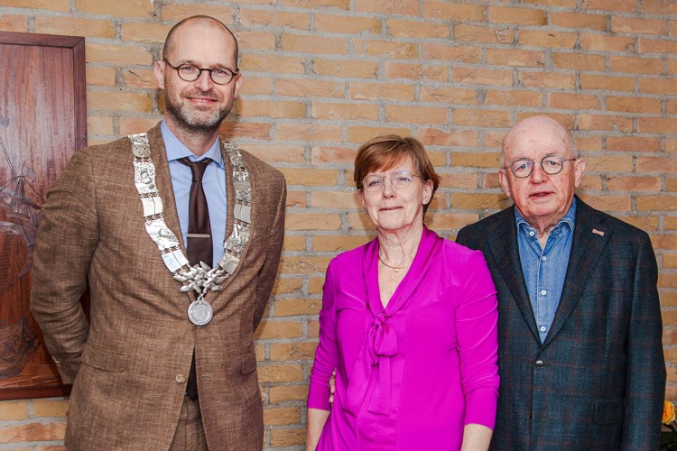Echtpaar Ouwerkerk-van Herk 50 jaar getrouwd