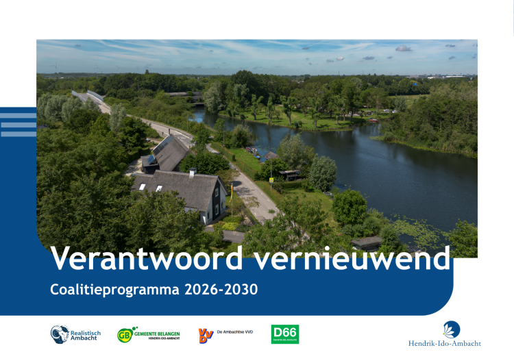 Ambachtse coalitie kiest voor een ‘verantwoord vernieuwende’ koers