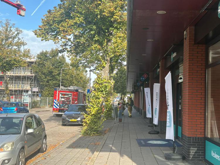 Geen pizza in de fik, wel rook in de tent bij Domino’s