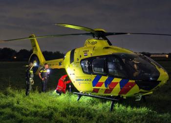 Traumahelikopter ingezet bij reanimatie langs De Hoogenbergpad