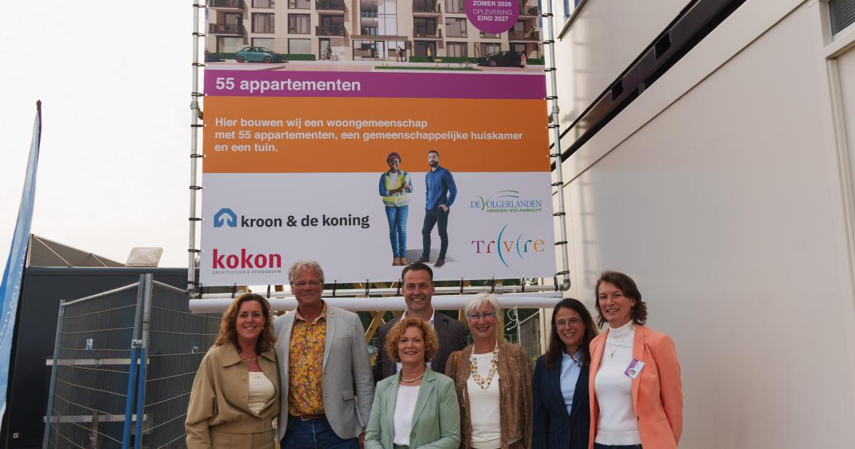 Feestelijke start bouw Residentie De Hofjes in Hendrik-Ido-Ambacht
