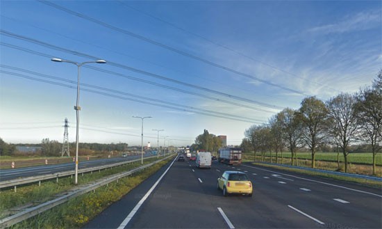 Oprit Dordrecht centrum op de A16 tussen Breda en Rotterdam afgesloten 13/15 november