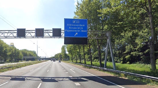 A15 aankomend weekend dicht