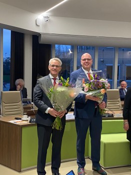 Album afbeelding 1: De nieuwe PvdA-fractie: Bert van der Wulp en Peter Libregts