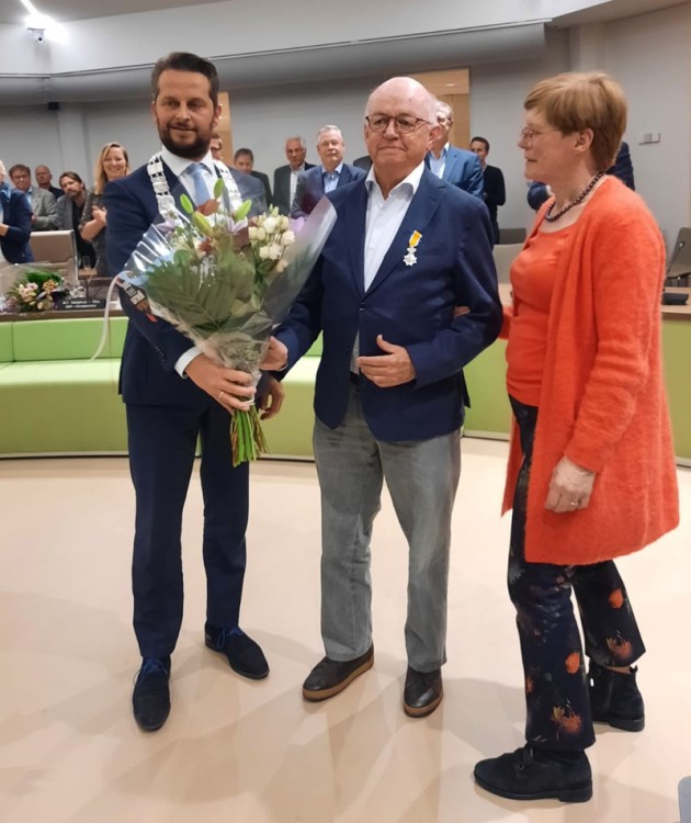 VVD-er Aat Ouwerkerk koninklijk onderscheiden voor zijn verdienste
