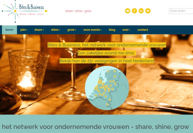 Netwerkconcept Bites & Business in Drechtsteden gaat door